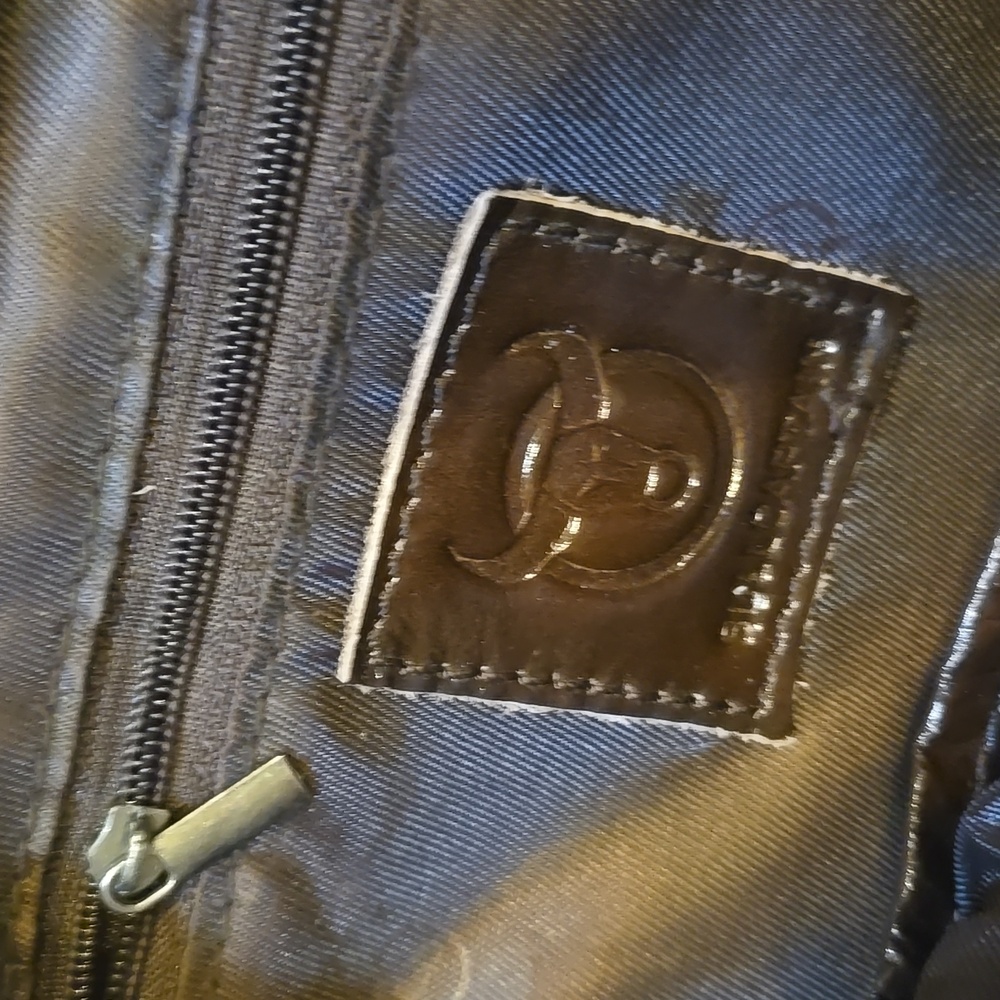 Bull Captain Brown Leather Multiple Zipper Pockets Sling Bag - Picture 12 of 16